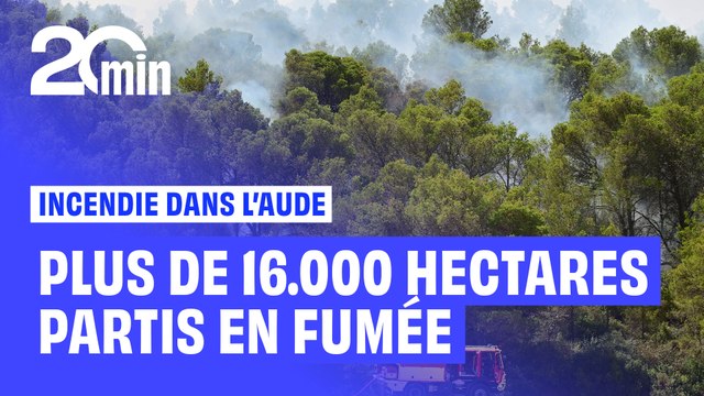 Incendie dans l'Aude : les pompiers toujours sur le qui-vive face à un feu d'une ampleur inédite