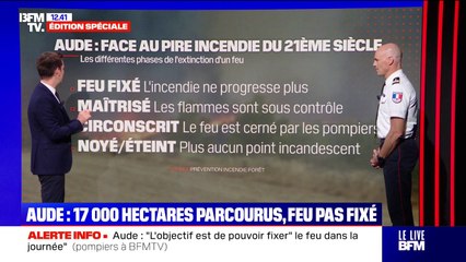 Incendies: quelles différences entre un feu "fixé", "maîtrisé", "circonscrit" ou "noyé"?