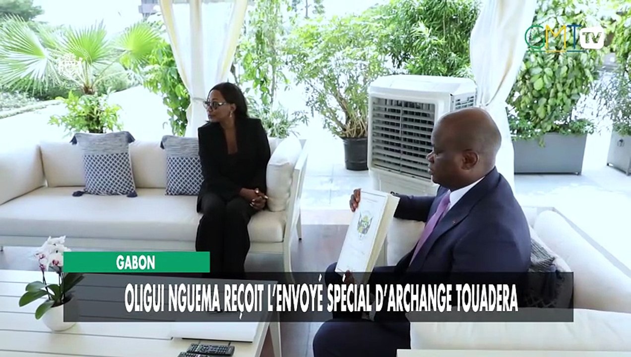 [#Reportage] Gabon : Oligui Nguema reçoit l’envoyé spécial d’Archange Touadera