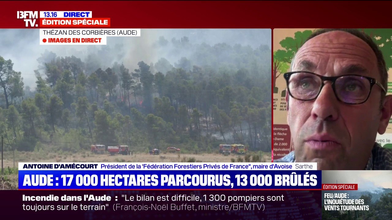 Incendies/prévention:  “Dans la Sarthe, 90% des départs de feu sont détectés par les caméras”, témoigne le maire d’Avoise