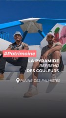 La Pyramide de la Plaine reprend des couleurs