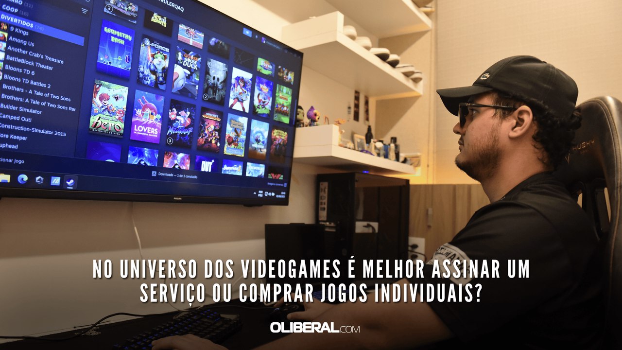 No universo dos videogames é melhor assinar um serviço ou comprar jogos individuais?
