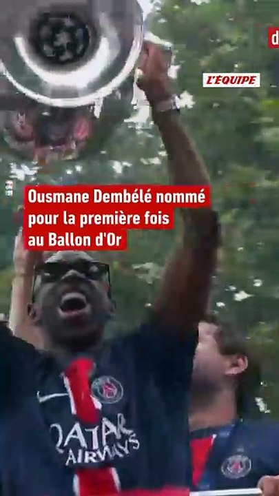Ousmane Dembélé est nommé pour la première fois au Ballon d’Or - football