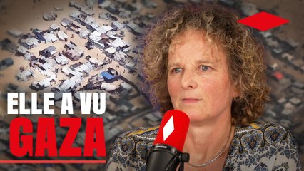 Elle a survolé Gaza à bord du premier largage humanitaire français