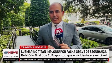 Implosão do submarino Titan foi tragédia evitável, conclui relatório nos EUA