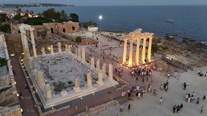 Antik ve modern yaşamın buluşma noktası: Side Antik Kenti