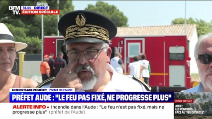 Le préfet de l'Aude indique que le feu a parcouru "16.000 hectares"