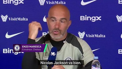 Maresca sur l'avenir de Jackson : "Tout peut arriver"