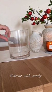Easy DIY Home Décor Idea via: @decor_with_sandyAdd a cozy touch to your space with this easy DIY home décor idea!