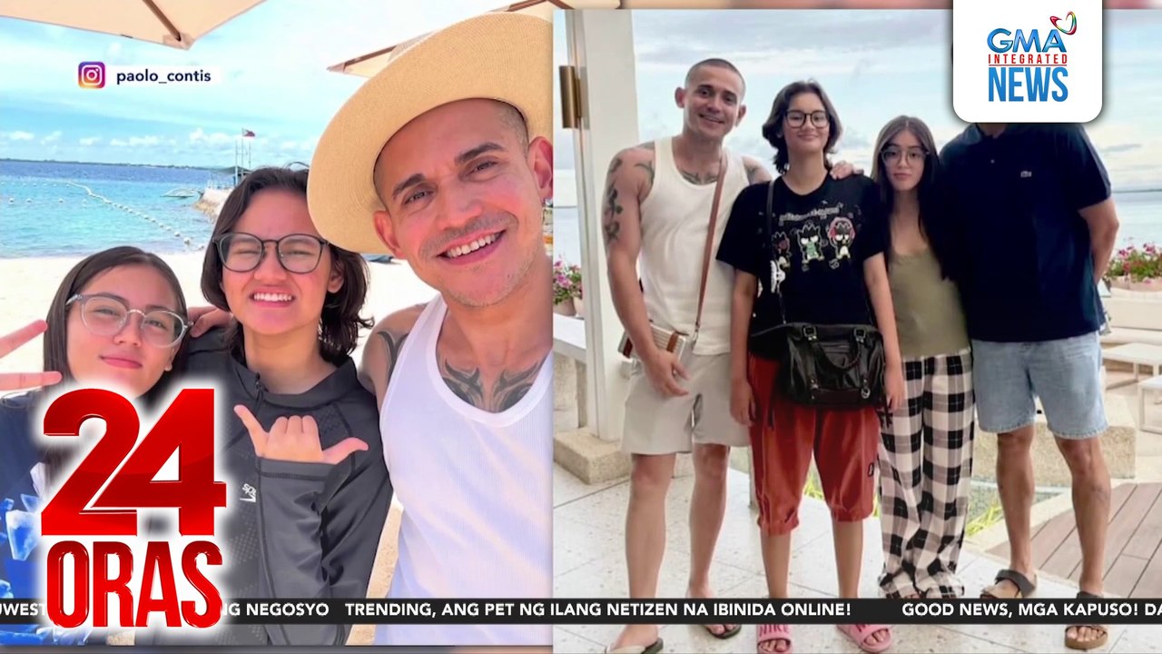 Paolo Contis, reunited sa mga anak kay Lian Paz; thankful sa dating asawa at sa partner nito | 24 Oras