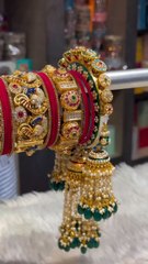 indian bridal beautiful chuda design