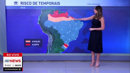Quinta onda de frio atinge várias regiões do Brasil | Previsão do Tempo