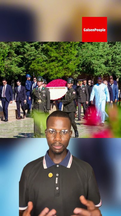 Ousmane Sonko se recueille au mausolée d’Atatürk, « symbole de liberté et de progrès »