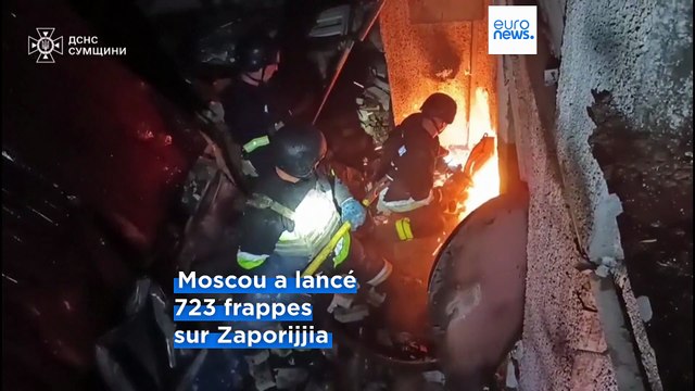 Ukraine : au moins six morts et des dizaines de blessés dans des frappes russes