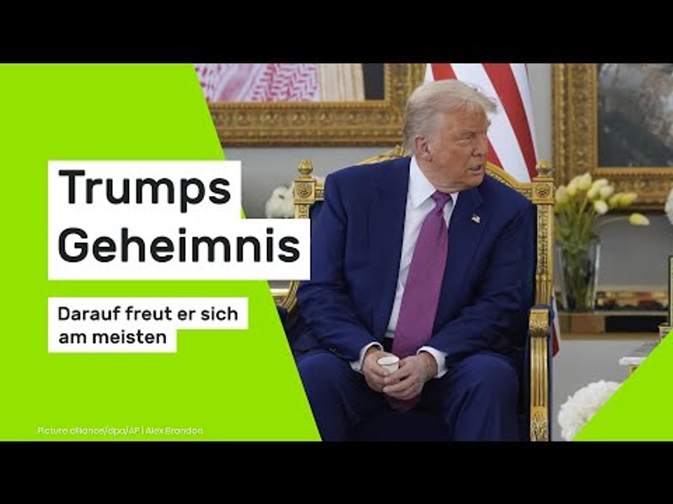 Trumps Geheimnis - Darauf freut er sich am meisten