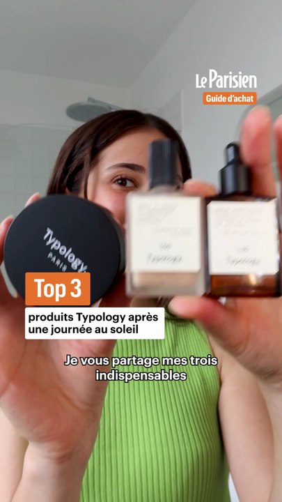 Top 3 Typology après une journée au soleil