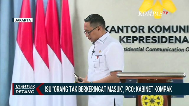 Buka Suara! Hasan Nasbi Jawab soal Isu Prabowo Reshuffle Kabinet, Ada Menteri Baru? | KOMPAS PETANG