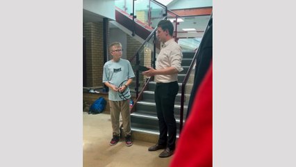 Aiden Boka completes 111-mile swim