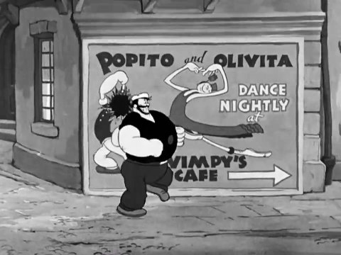 Popeye - Não Vem Dançar Comigo (1937)