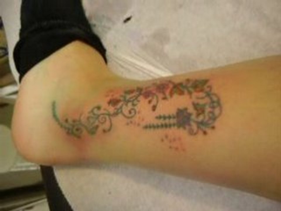 tatouage en direct et résultat