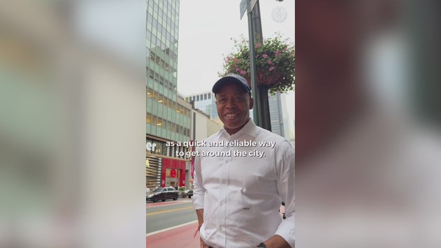 ChatGPT Plus Eric Adams announces traffic “improvements” on Manhattan’s 34th Street