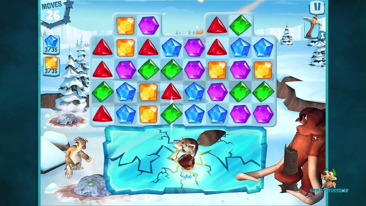 SCRAT - THE GAMES - ICE AGE - ARCTIC BLAST - LEVELS 13-16 - ENG