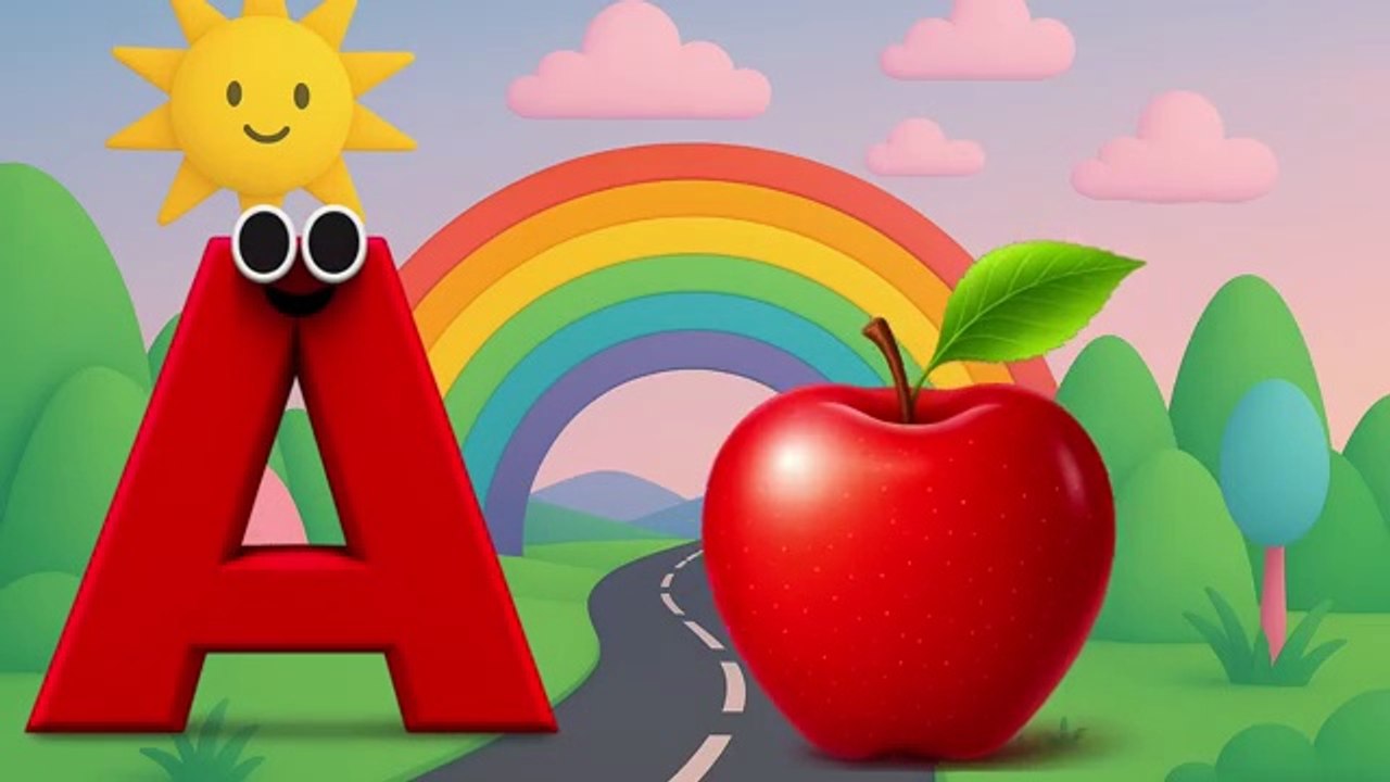 Phonics Song with Two Words - A for Alligator - ABC Alphabet Songs for Children