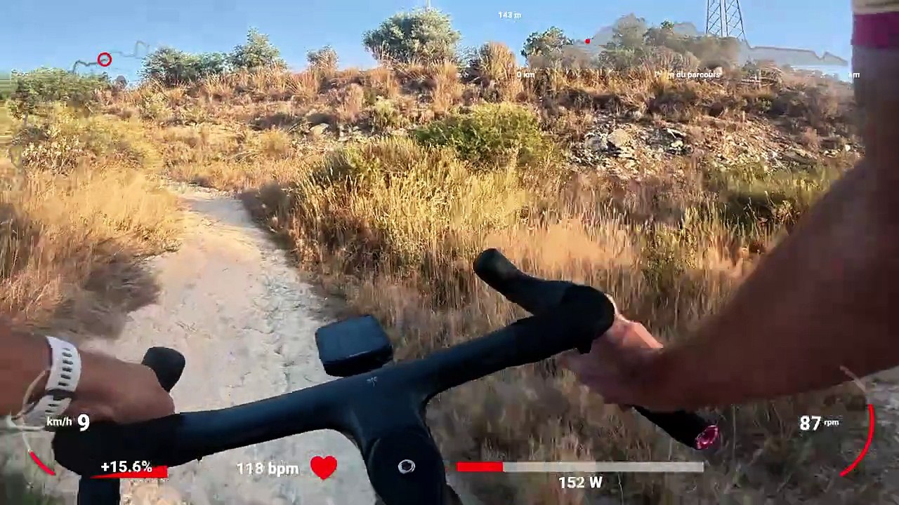 🎥 GUILLAUME MA TUER – VTT à la dure dans les collines de Busot 🚵_♂️💀