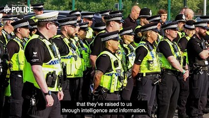 Operation Duxford saw police officer execute warrants across Barnsley