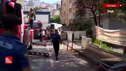 İstanbul Kadıköy’de 11 katlı binada yangın paniği