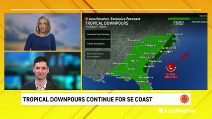 Tropics beginning to heat up; Here's what's happening off the East Coast