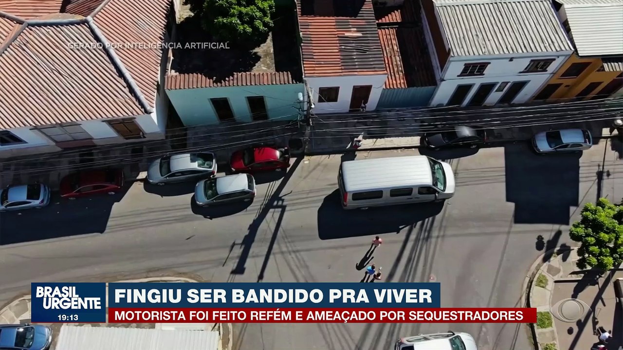 Motorista é sequestrado e finge ser bandido para sobreviver