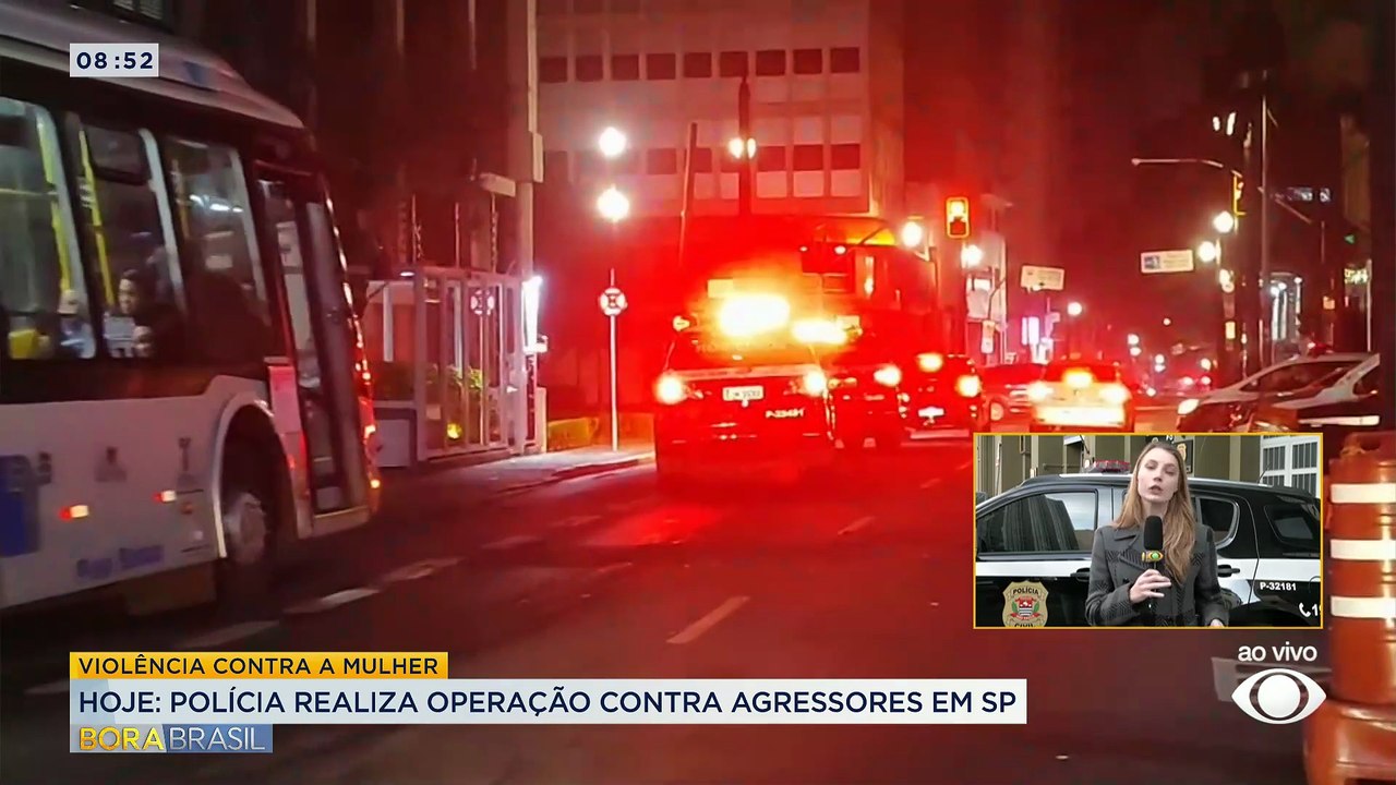 Polícia realiza operação contra agressores de mulheres em SP