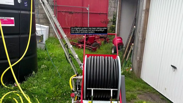 Lossiemouth Football Club's Grant Park sustainability work