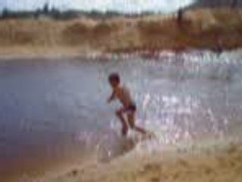 Mael dans la lagune Cayenne Guyane