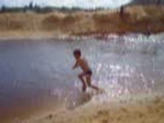 Mael dans la lagune Cayenne Guyane