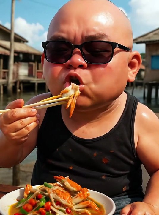 good at eating