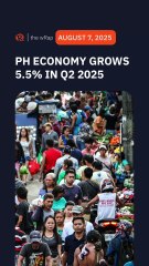 Philippine economy grows 5.5% in Q2 2025 amid cooling inflation