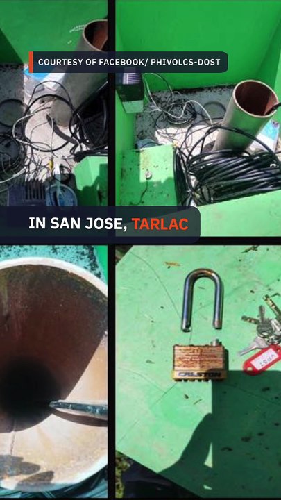 Phivolcs’ Pinatubo monitoring equipment worth P1 million stolen in Tarlac