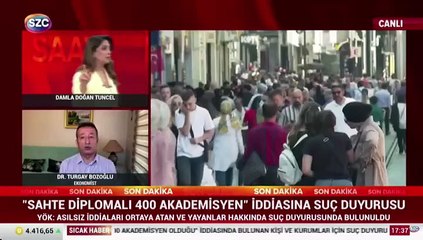 ''Sahte diplomalı 400 akademisyen'' iddiasına suç duyurusu
