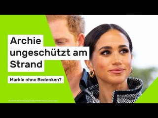 Archie ungeschützt am Strand - hat Markle keine Sicherheitsbedenken mehr?