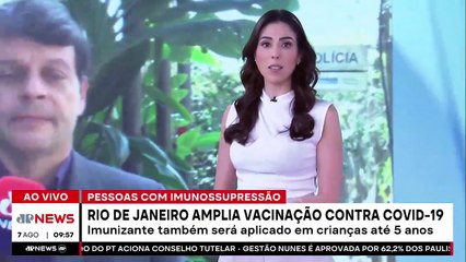 Secretaria de Saúde do Rio inicia vacinação contra variante da covid-19
