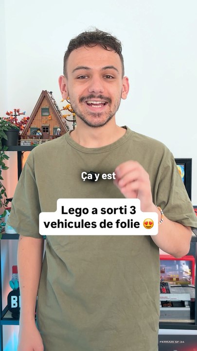 TOP 3 véhicules LEGO août 😍