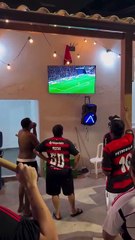 Torcedor do Flamengo fica revoltado com eliminação e destrói TV 📺
