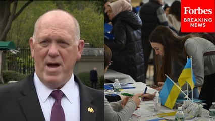 Border Czar Tom Homan Asked About Extension Of TPS For Ukrainian Refugees In US