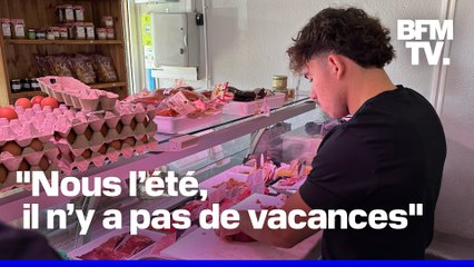 ROBIN DE BFM - À 24 ans, il passe son premier été à la tête de sa propre boucherie