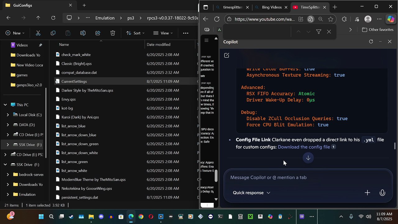 Trying to get ts4 working on rpcs3