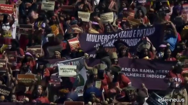 Brasile, marcia delle donne indigene per chiedere giustizia climatica