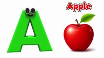 A is for Apple | ABC Phonics Song for Kids | Learn Alphabet with Fun Animation