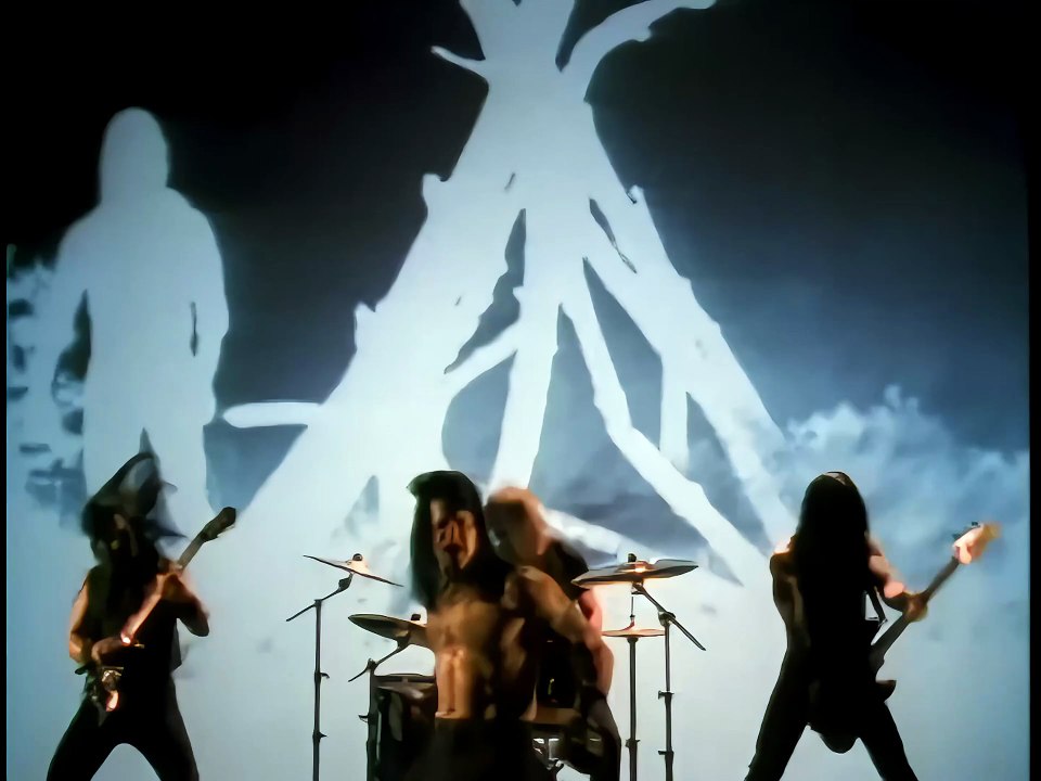 Danzig - Dirty Black Summer (Official Video) (Band Performance) [4K Remastered AI Upscaled]
